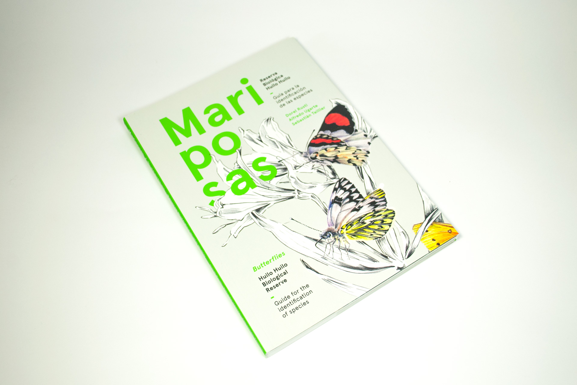portada libro mariposas fundación huilo huilo