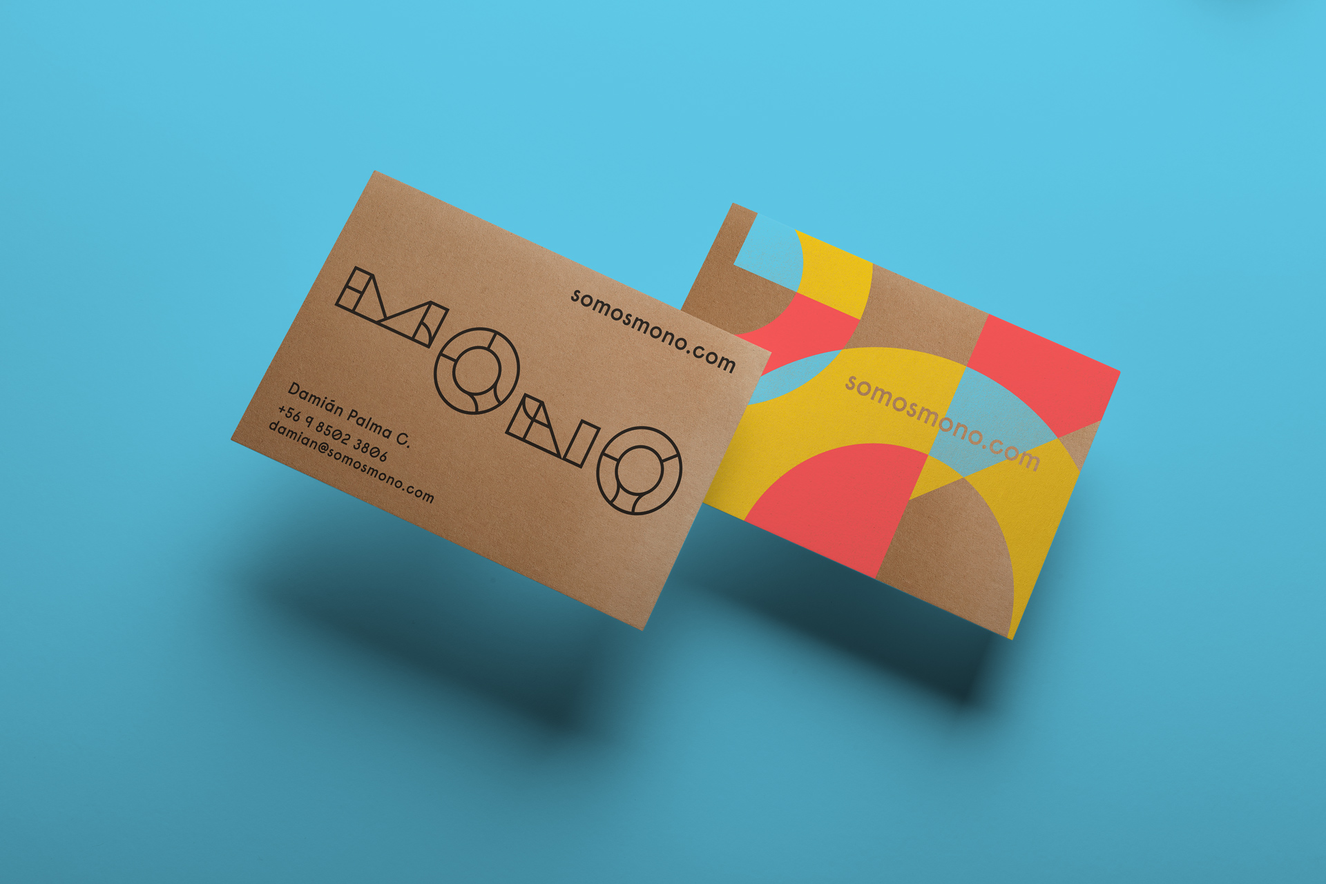 tarjetas presentación empresa Mono